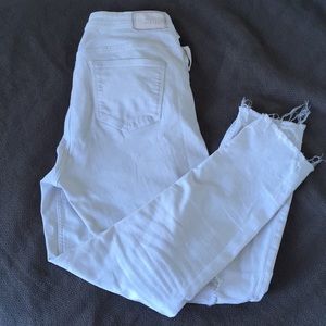 White Zara skinny jeans